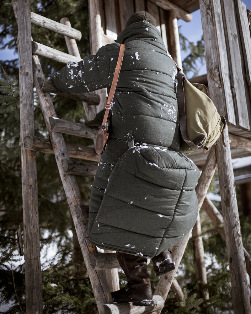 Manteau d´affût avec partie amovible pour les pieds, Carinthia
