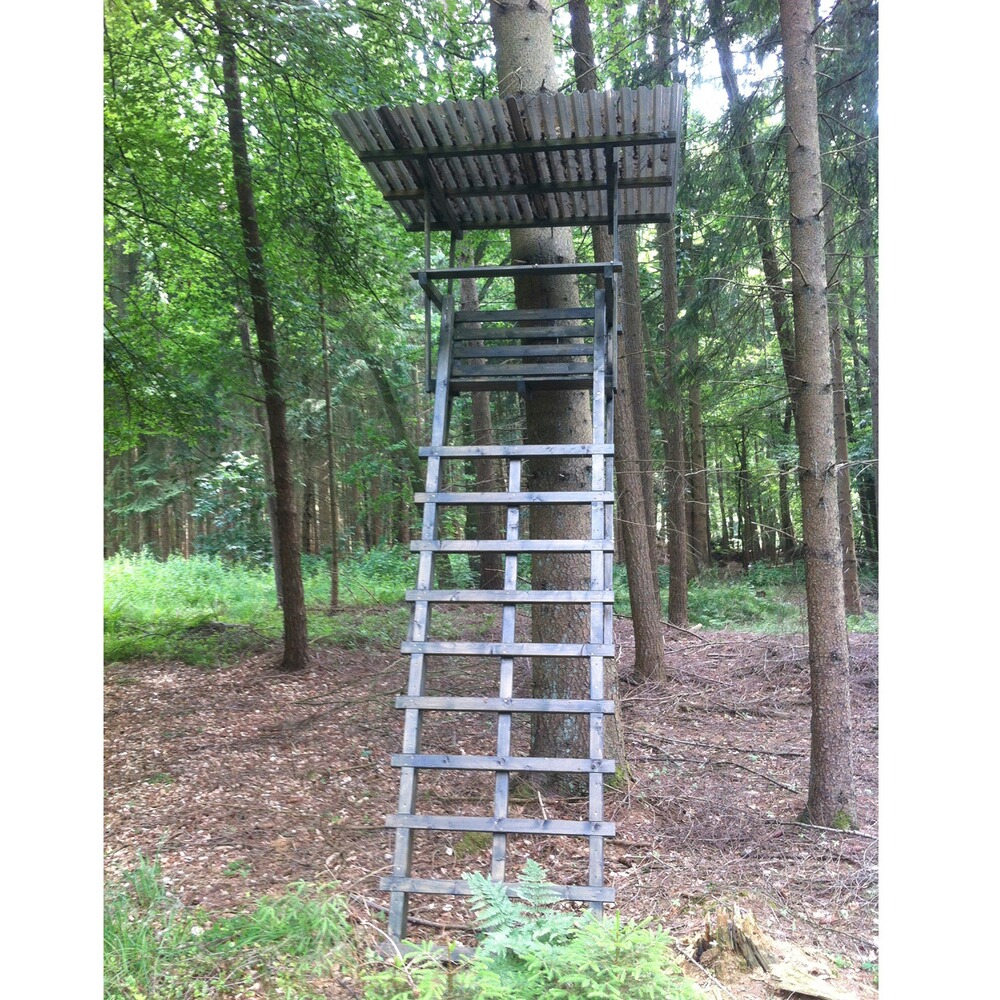 Siège échelle d'affût avec toit, Bassner