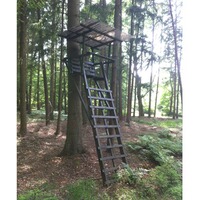 Siège échelle d'affût avec toit, Bassner