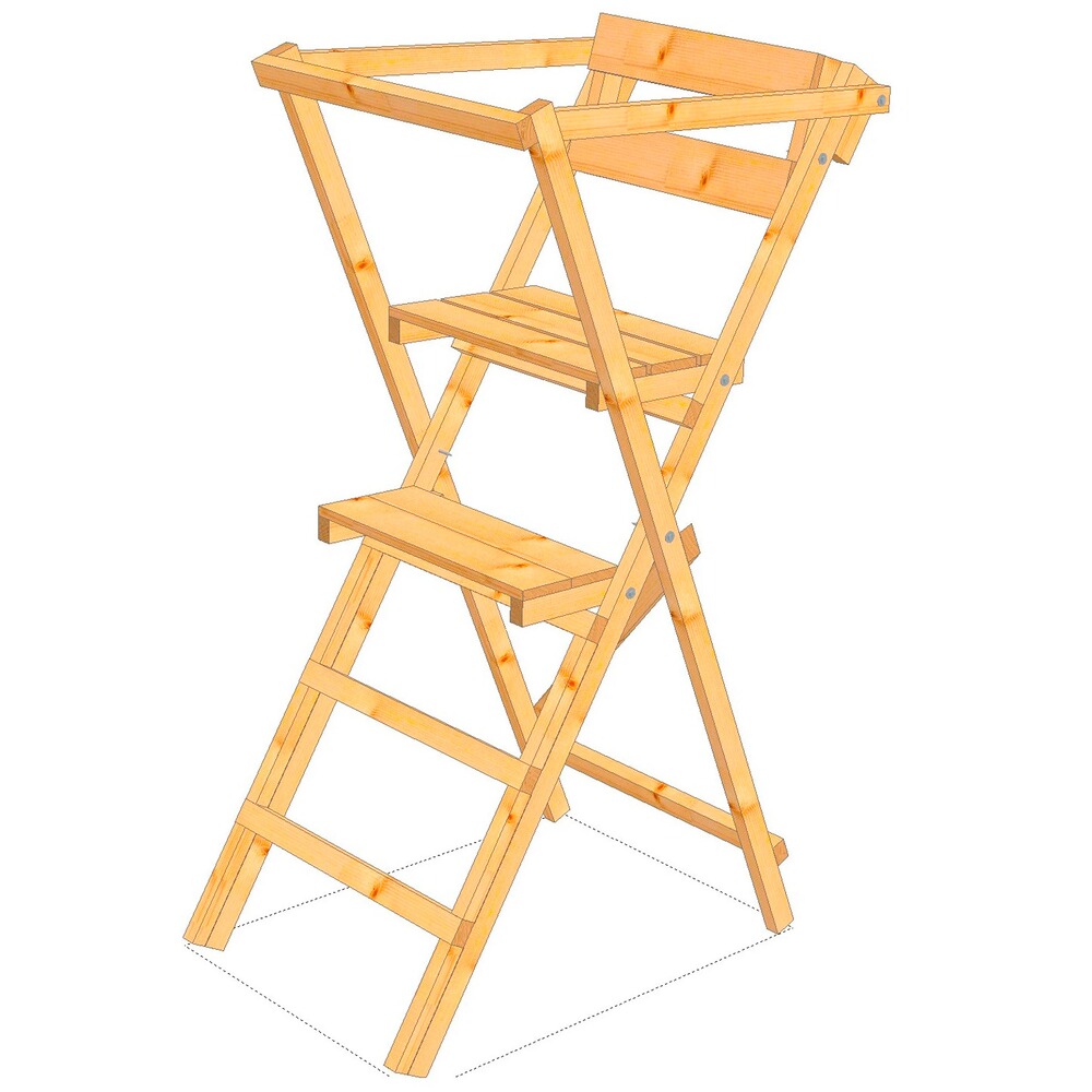 Siège échelle d'affût SL_221, Bassner