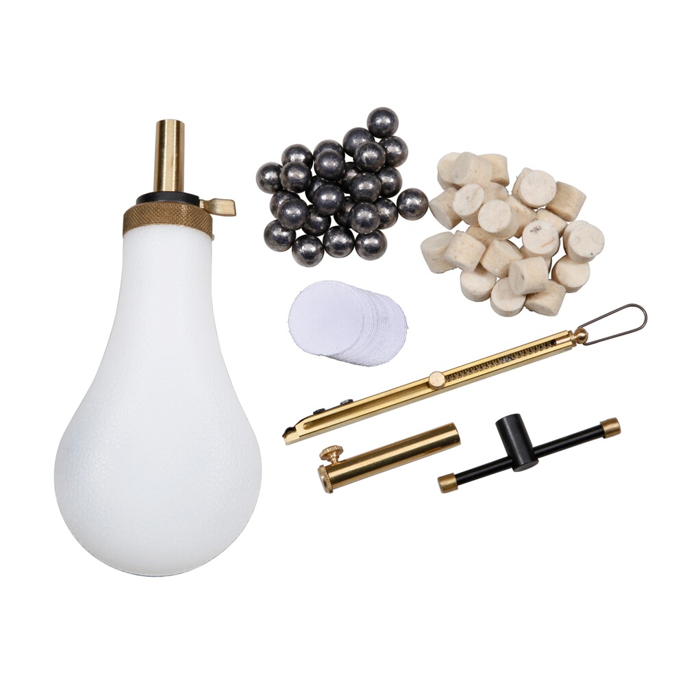 Kit d'accessoires de chargement poudre noire débutant