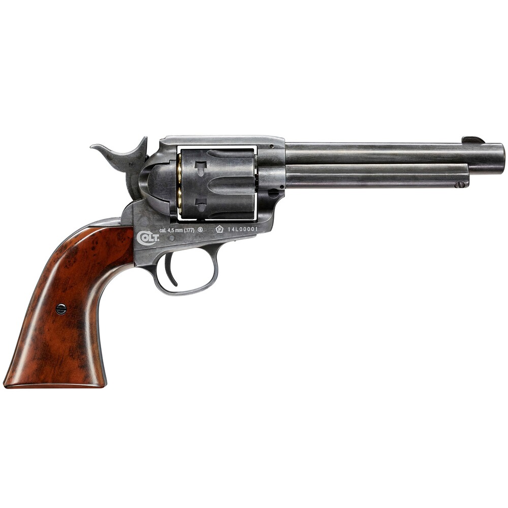 Revolver CO2 SAA 45 finition antique, Colt
