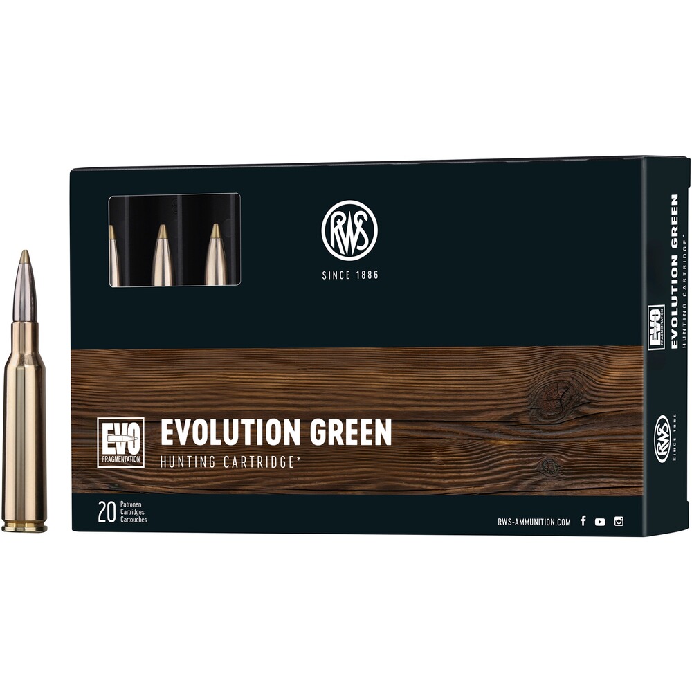 6,5x55, Evolution Green (6,9gr), RWS