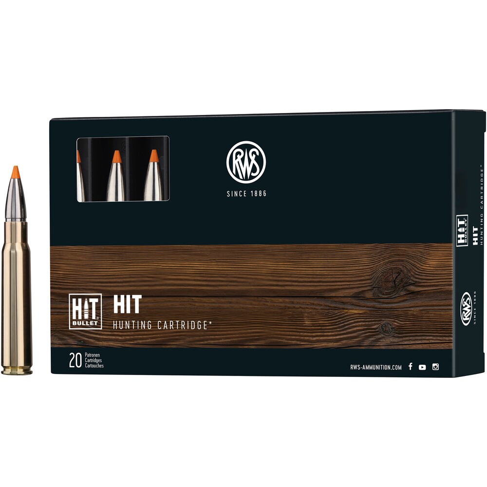 8x57 IS HIT 160 grs., RWS