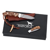 Pack de couteaux damas bois de ronce, Parforce