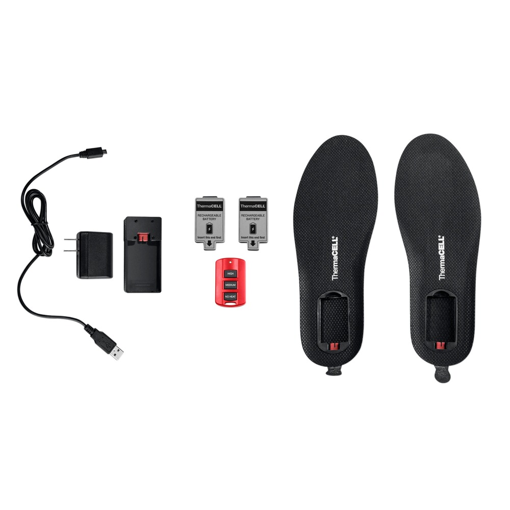 Semelle chauffante rechargeable Nordic FLEX avec télécommande