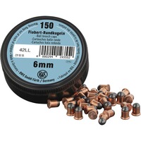 Cartouches RWS 6mm Flobert ronde 150 pces, RWS
