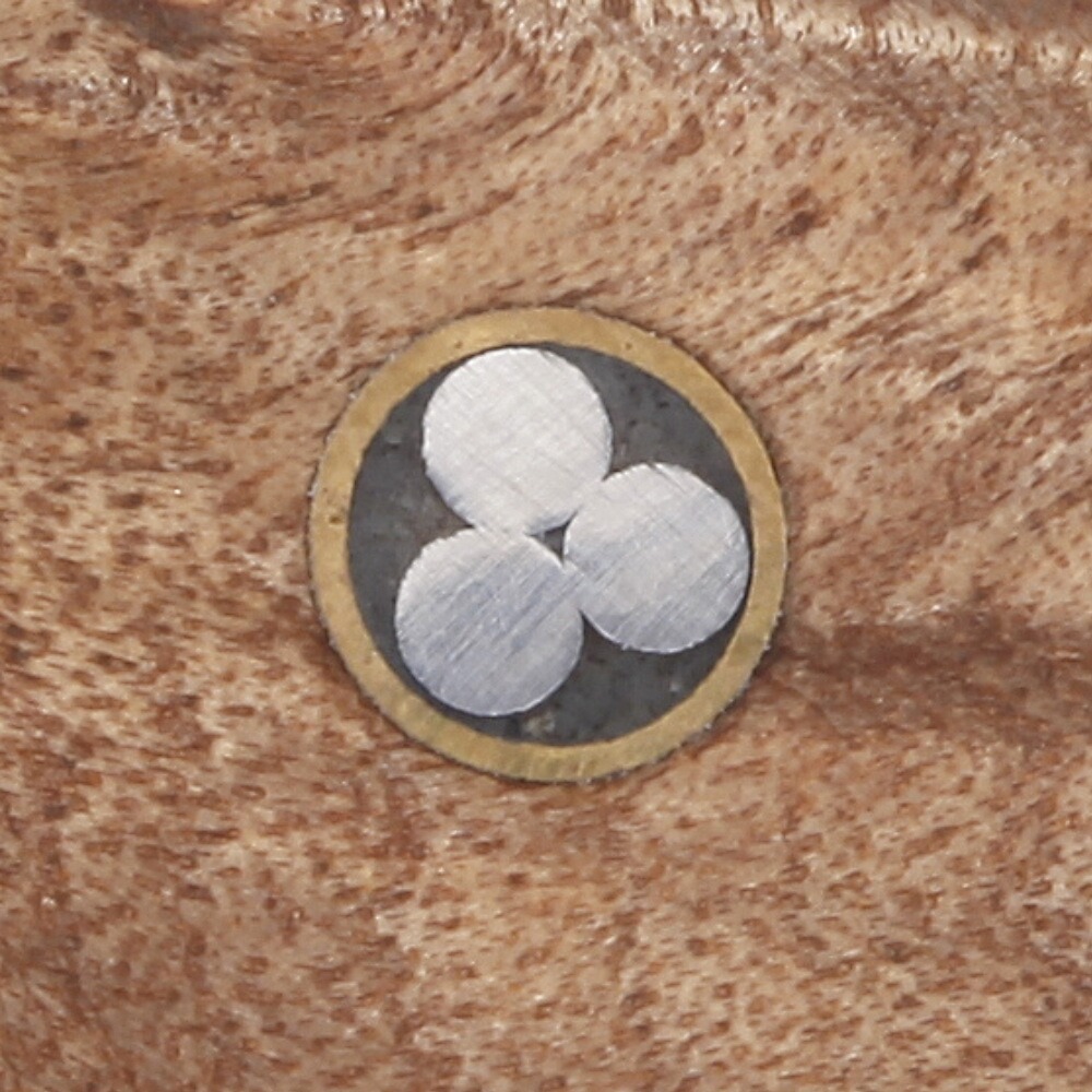 Couteau Wurzelholz avec manche en bois de ronce, Parforce