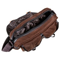 Sac de chasse en loden/cuir, Parforce