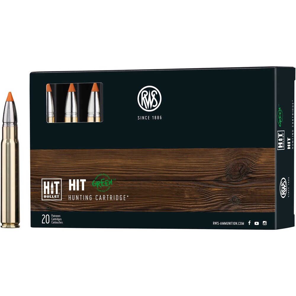 9,3x62 HIT 16,2g/250grs., RWS