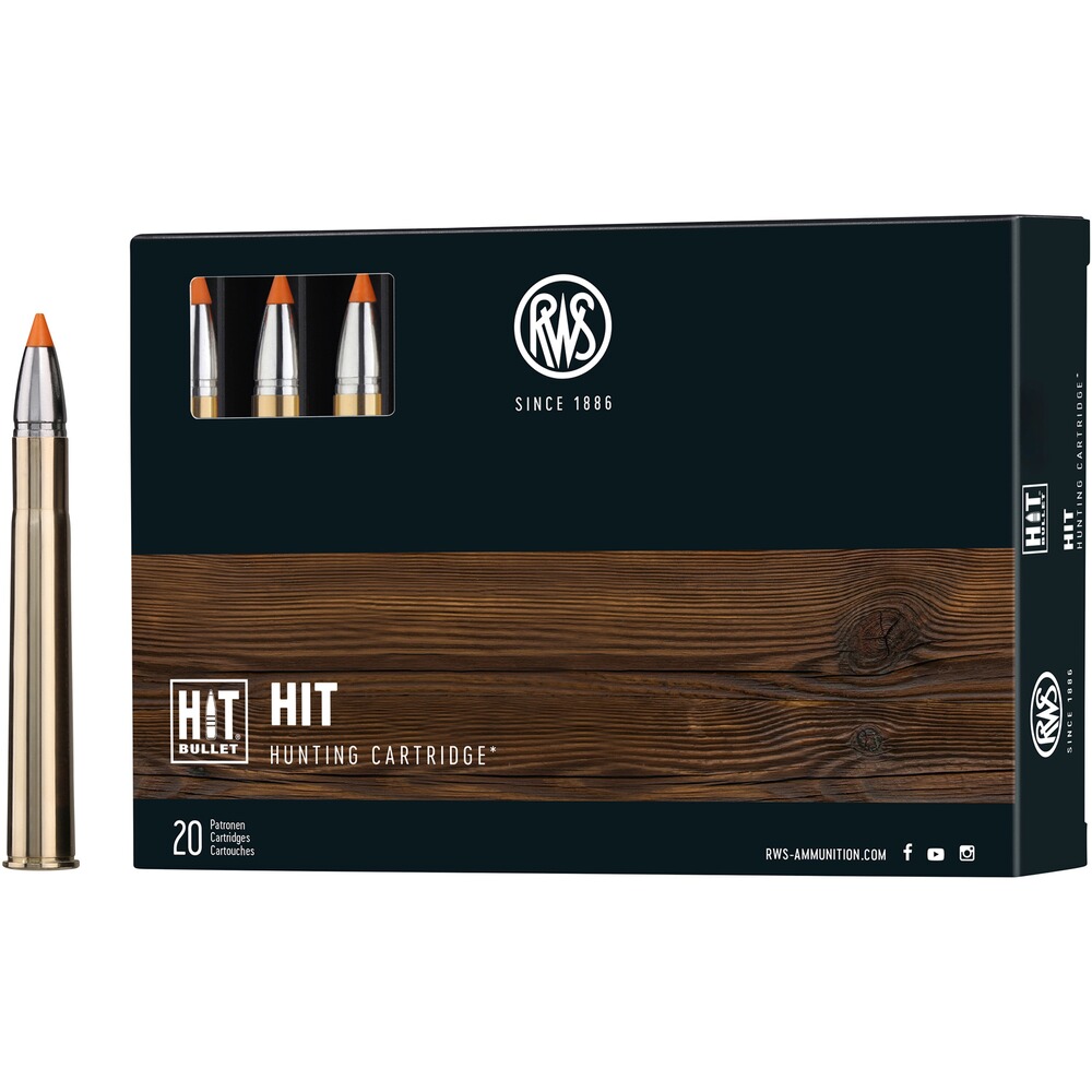 RWS 9,3x74R HIT 250grs. 20St., RWS