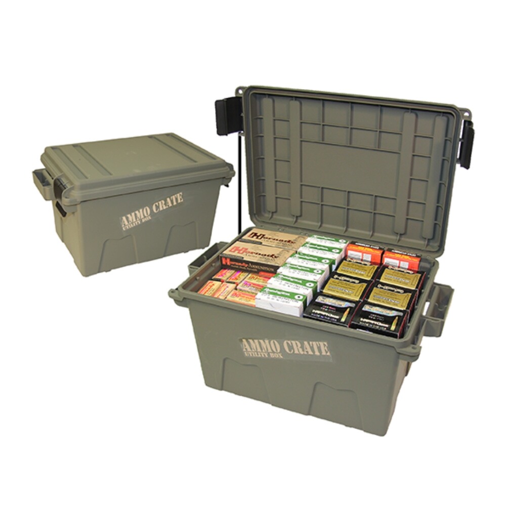Boîte de transport des munitions ACR7-18 Army Green, MTM