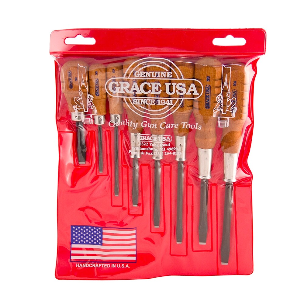 Set de tournevis 8 pièces, GRACE TOOLS