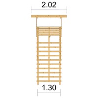 Siège échelle d'affût avec toit pour 2 personne, Bassner