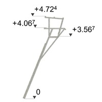 Siège échelle d'affût avec toit pour 2 pers., Bassner