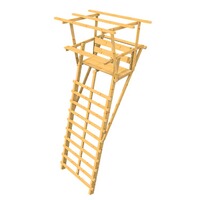 Siège échelle d'affût avec toit pour 2 pers., Bassner