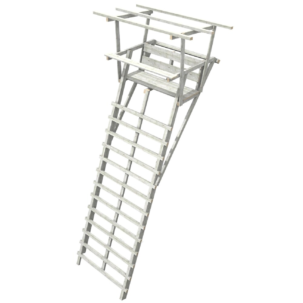 Siège échelle d'affût avec toit pour 2 pers.