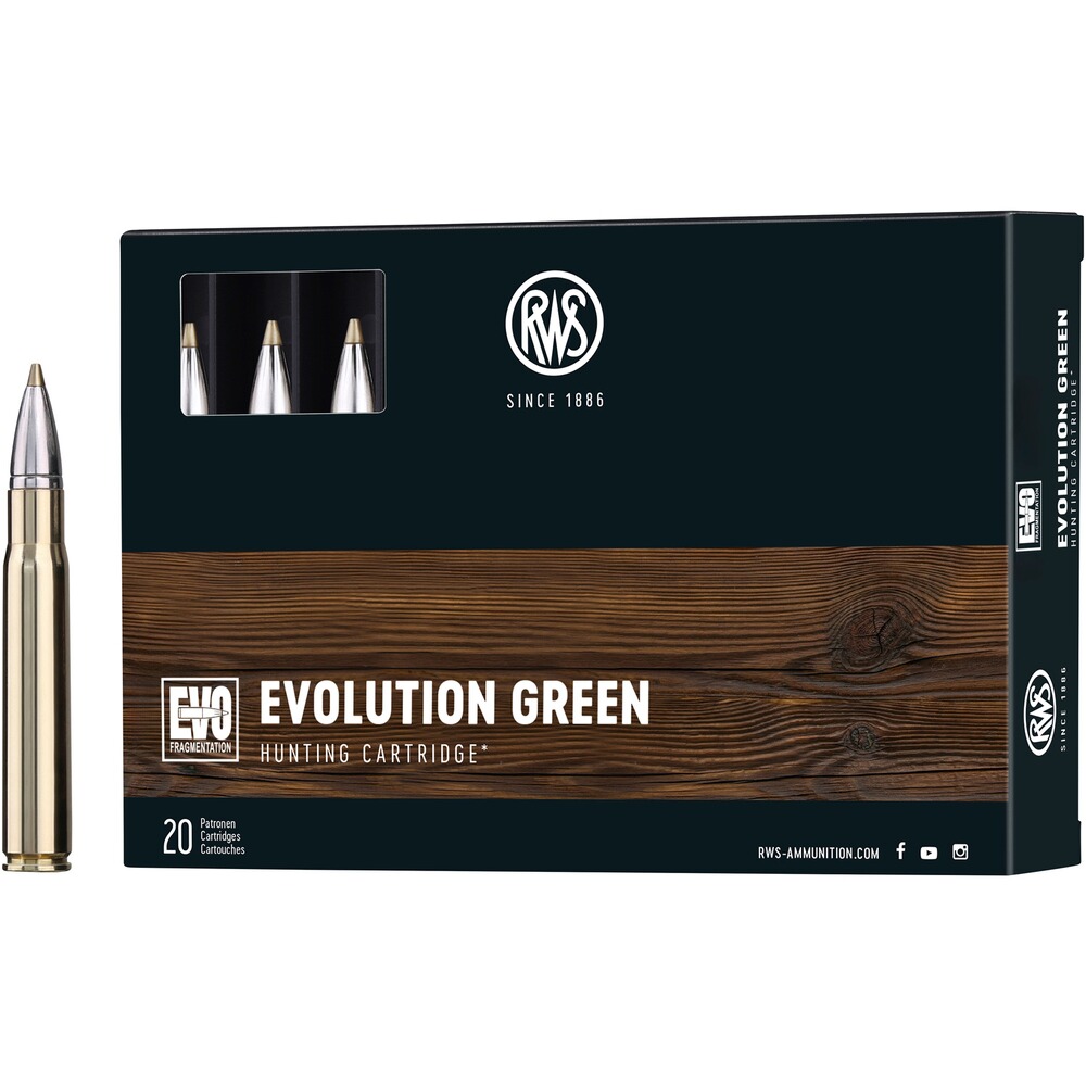 9,3x64 Evo Green 11,9g/184grs., RWS