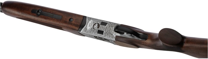 Fusil de chasse superposé avec gravures, Forest Favorit