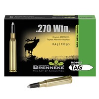 .270 Win. TAG 8,4g/130grs., Brenneke
