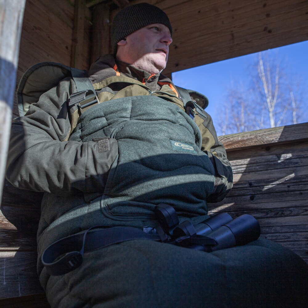 Sac d´affût, Modèle Parforce Loden/Teddy, Carinthia