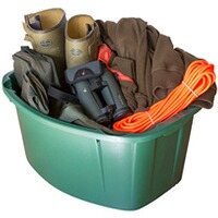 Bac de transport arrondi 35 L, Hubertus Collection