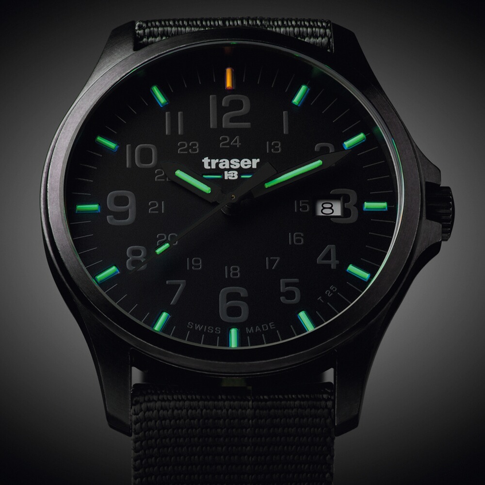 Montre P67 Officer Pro GunMetal Black H3, Traser