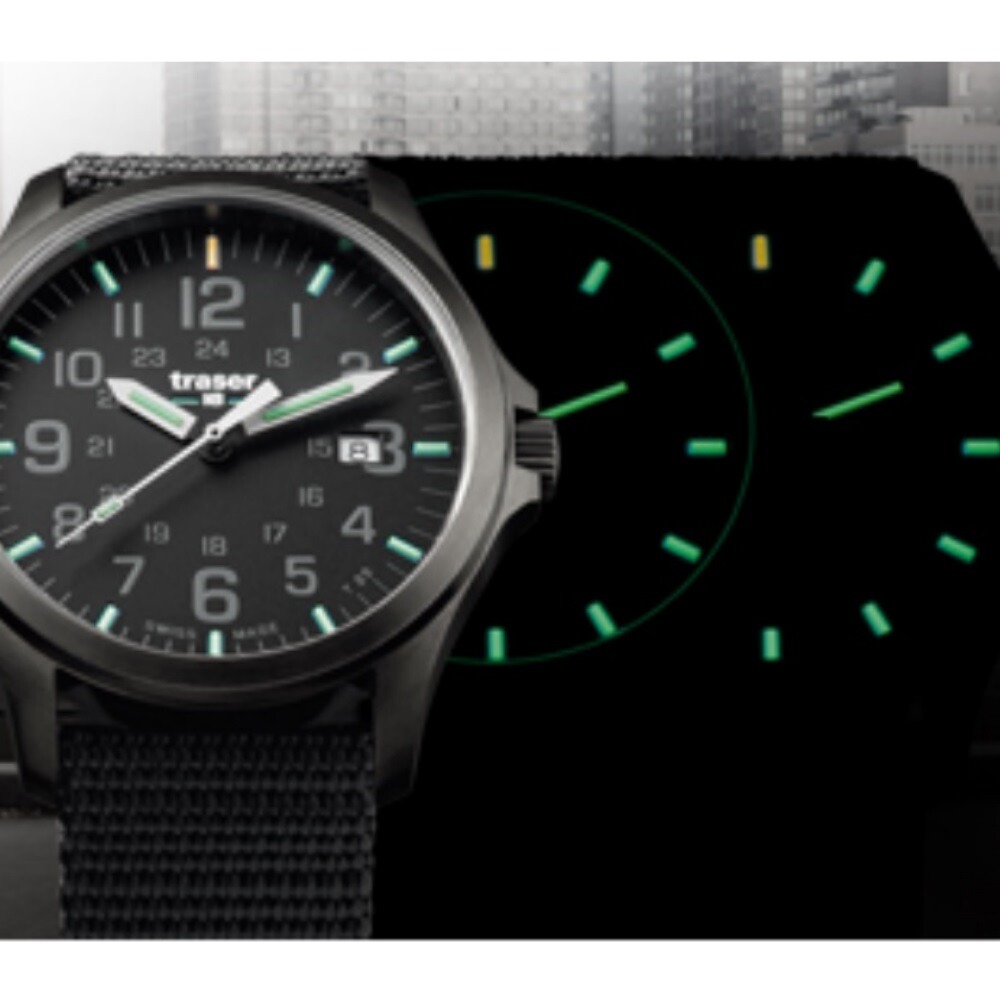 Montre P67 Officer Pro GunMetal Black H3, Traser