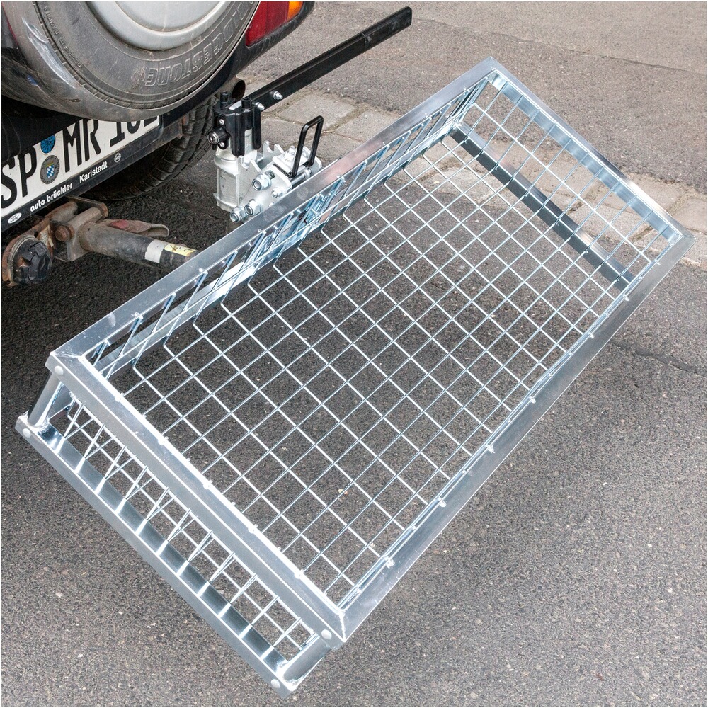 Panier porte gibier rabattable pour véhicule