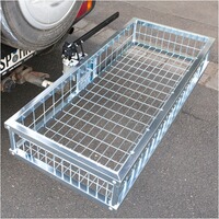 Panier porte gibier rabattable pour véhicule