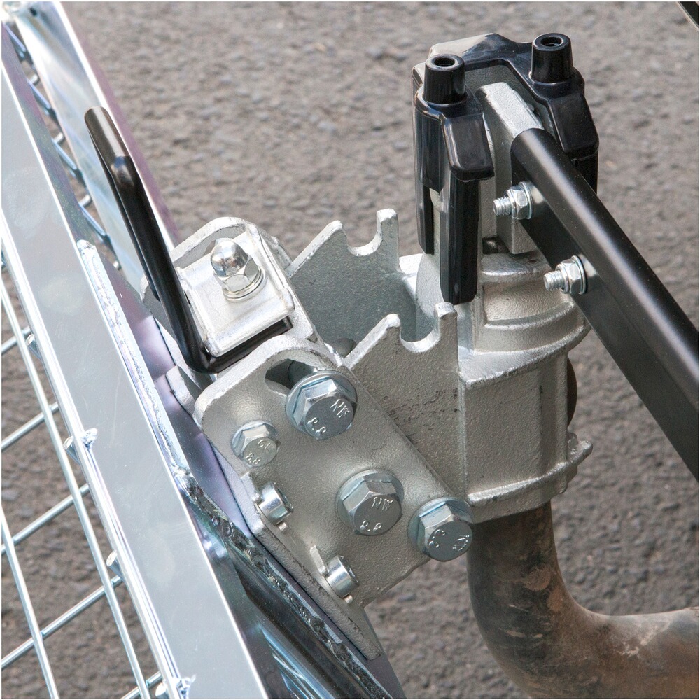 Panier porte gibier rabattable pour véhicule