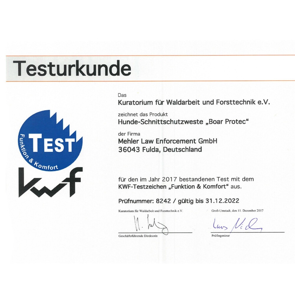 Gilet de protection pour chien Boar Protec, Boar Protec