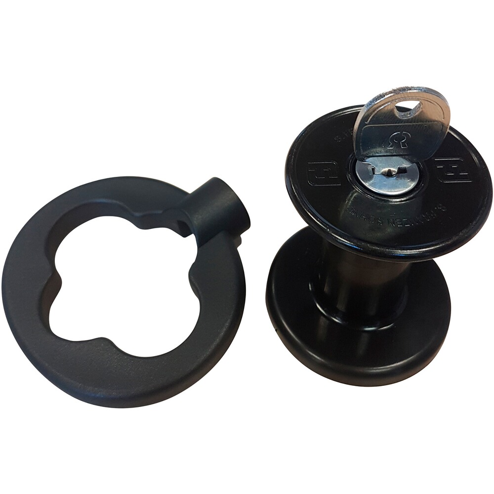 Support mural pour arme avec clé