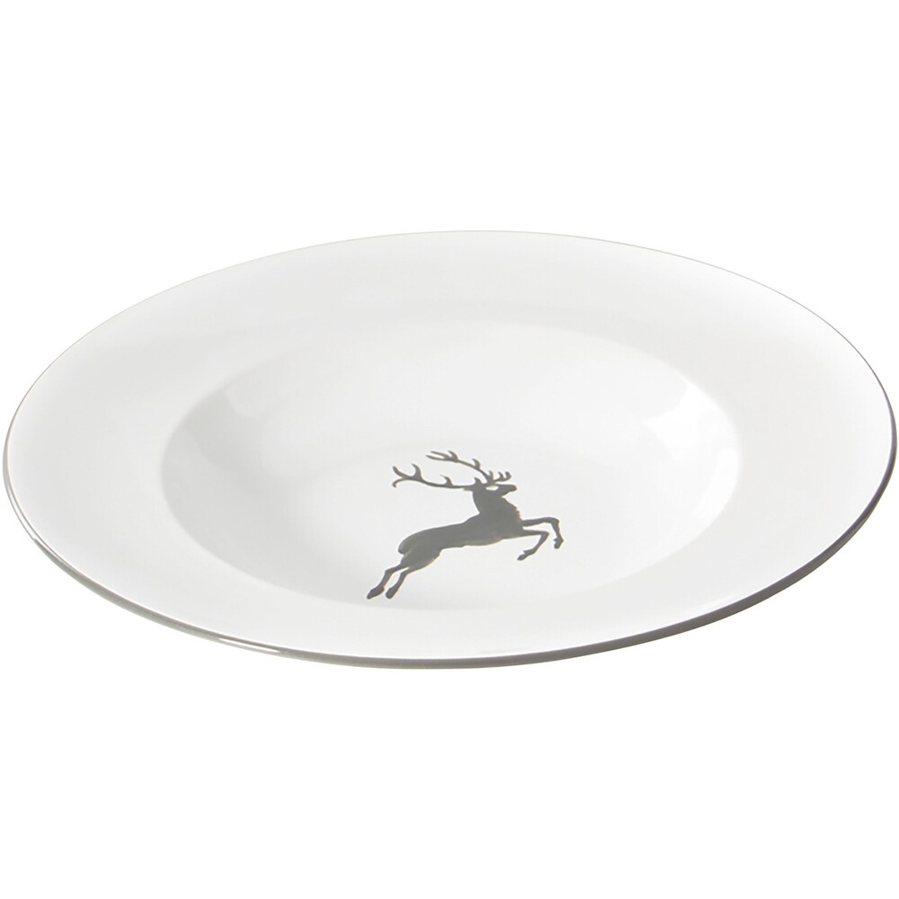 Assiette à pâtes Gourmet Hirsch, Gmundner Keramik