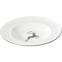 Assiette à pâtes Gourmet Hirsch, Gmundner Keramik