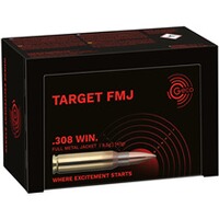 .308 Win. Target FMJ 9,5g/147grs. , Geco