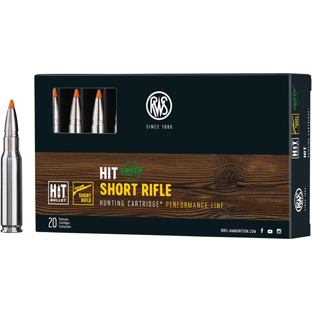 .308 Win. HIT Short Rifle 9,7g/150grs., RWS