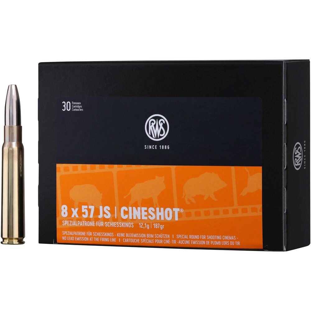 8x57 IS Cineshot 187grs.