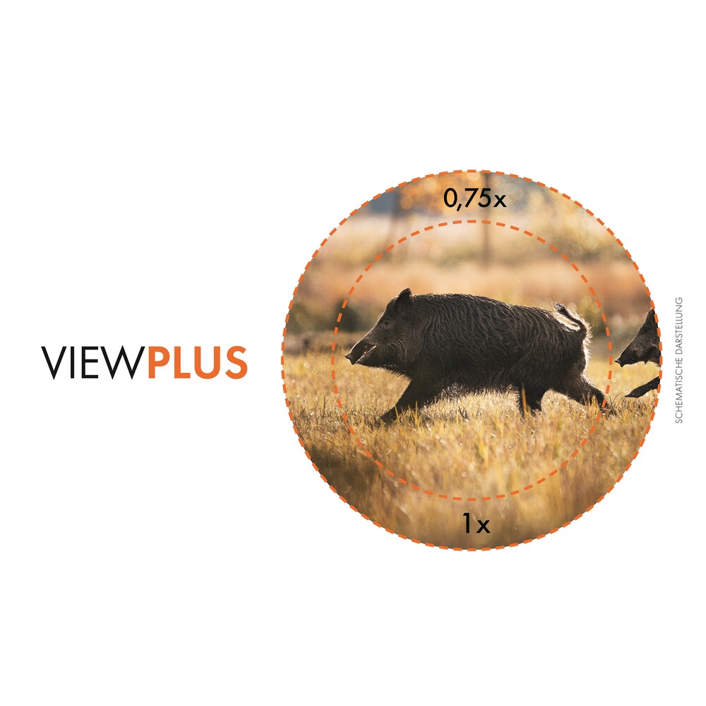 Lunette de battue Z8i 0,75-6x20, Swarovski Optik