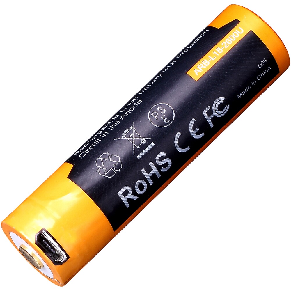 Accu ARB-L18-2600U, 18650, Fenix