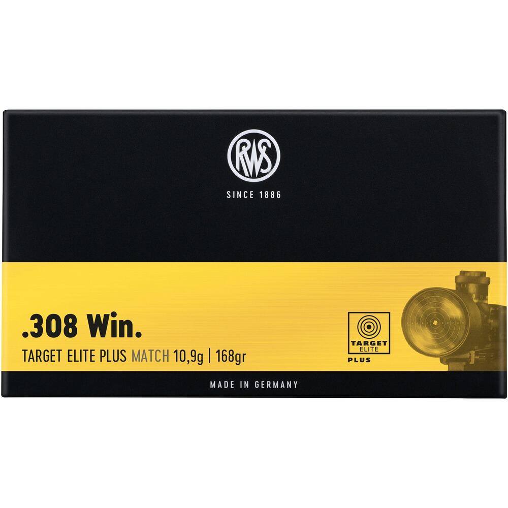 Cartouches .308 Win. Target Elite Plus