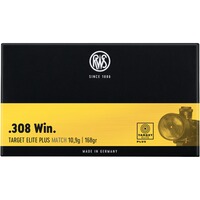 Cartouches .308 Win. Target Elite Plus, RWS
