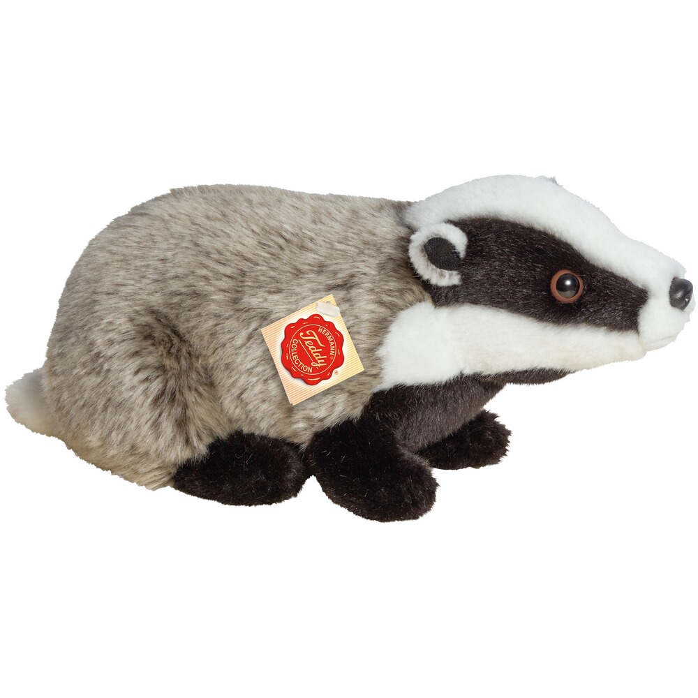 Peluche blaireau 30cm