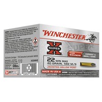 .22 Win. Mag. SuperX JHP 40grs, Winchester