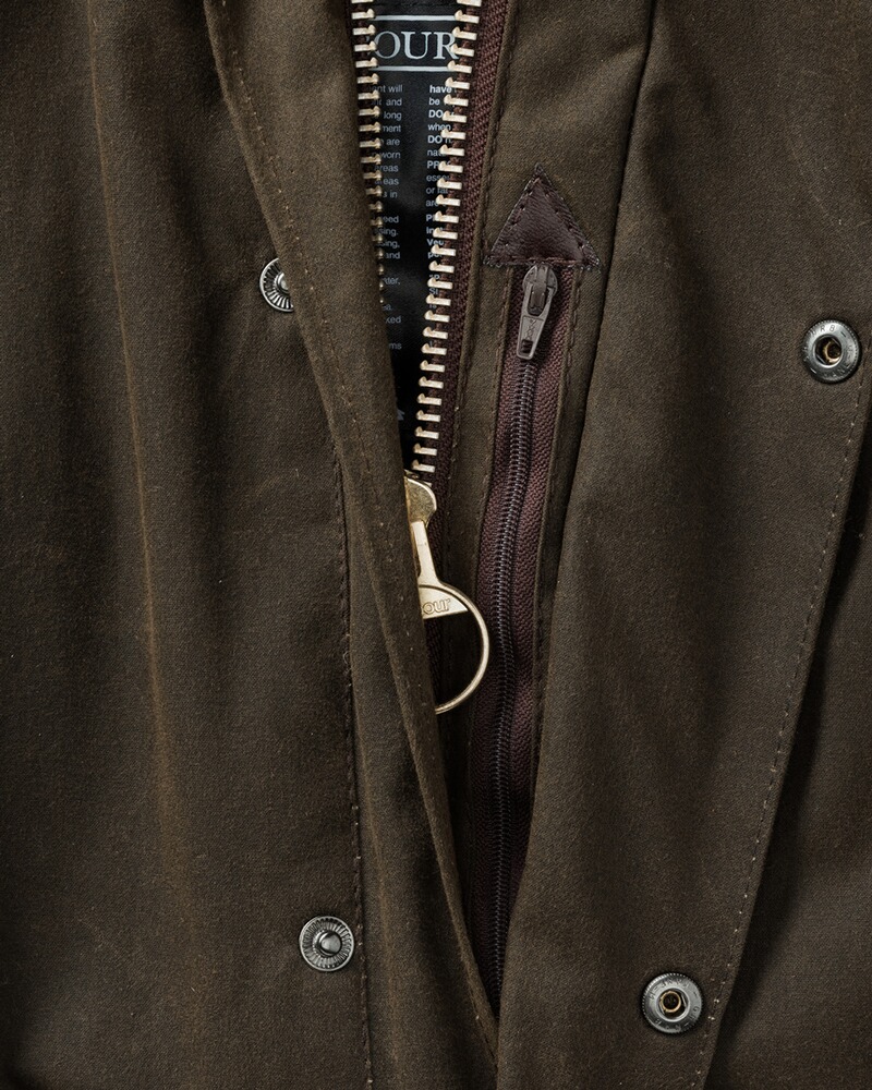 Manteau huilée Northumbria, Barbour