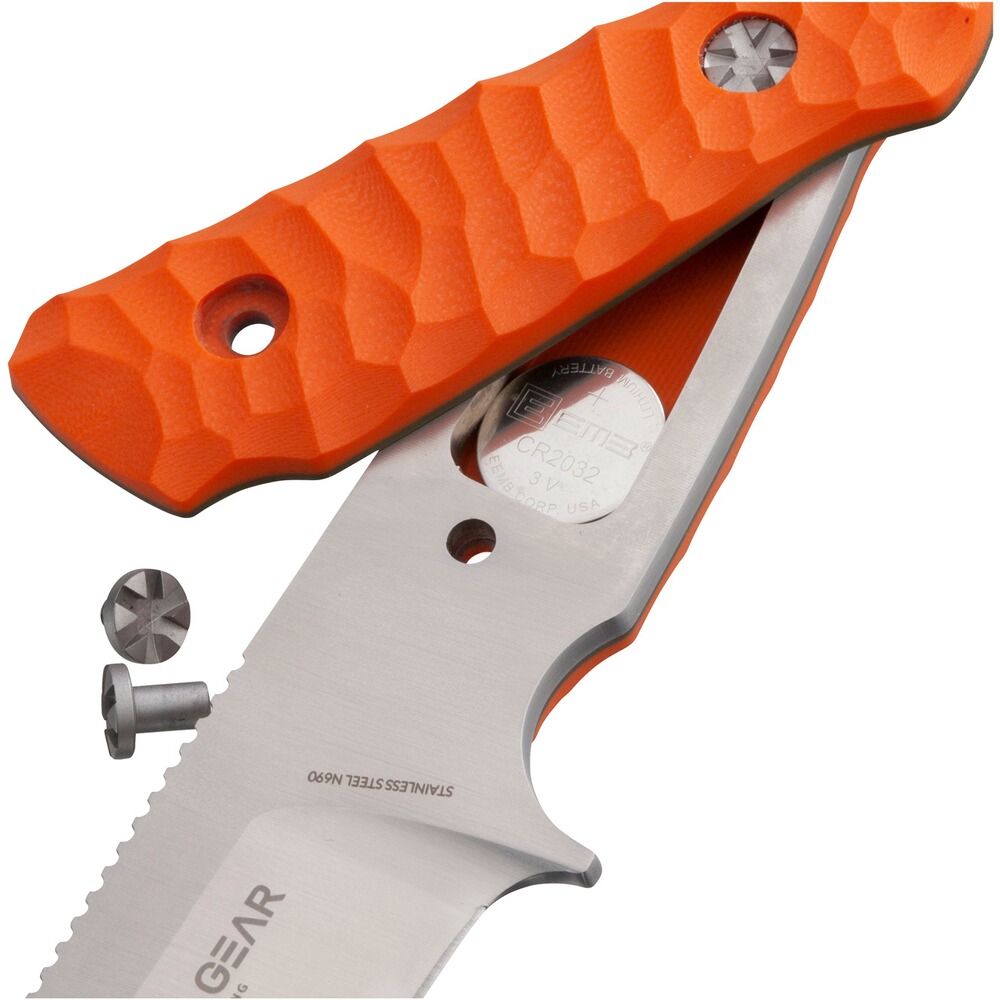 Couteau Merkel GEAR HighViz-Knife, N690, Merkel Gear