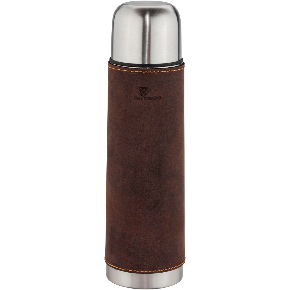 Thermos avec habillage cuir, 700 ml