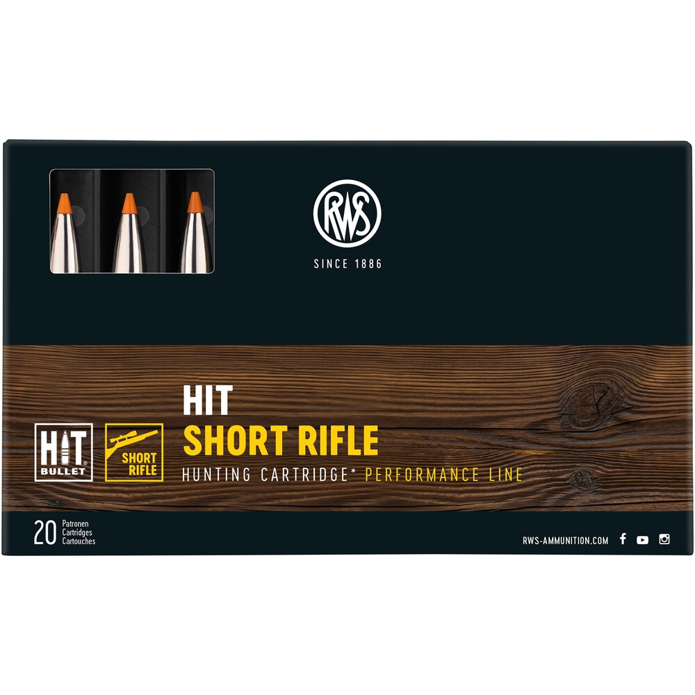 8x57 IS HIT Short Rifle 10,4/g160grs.