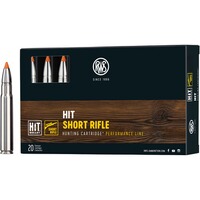 Cartouche RWS HIT 9,3x62 Short Rifle, RWS