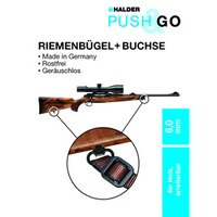 Riemenbügel und Buchse SLIM "Push & Go", Halder